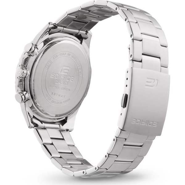 Ure - CASIO - EFS-S570D-3AUEF - Rustfrit stål - Grøn urskive - Vandtæt 10 bar