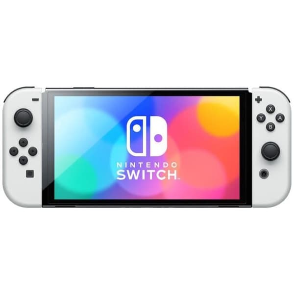 Nintendo Switch-konsol - OLED-model • Hvid