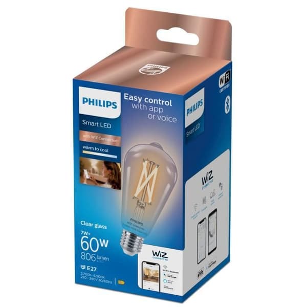 Smart Tw Edison Filamento 60W E27 Philips By Signify 8719514372245