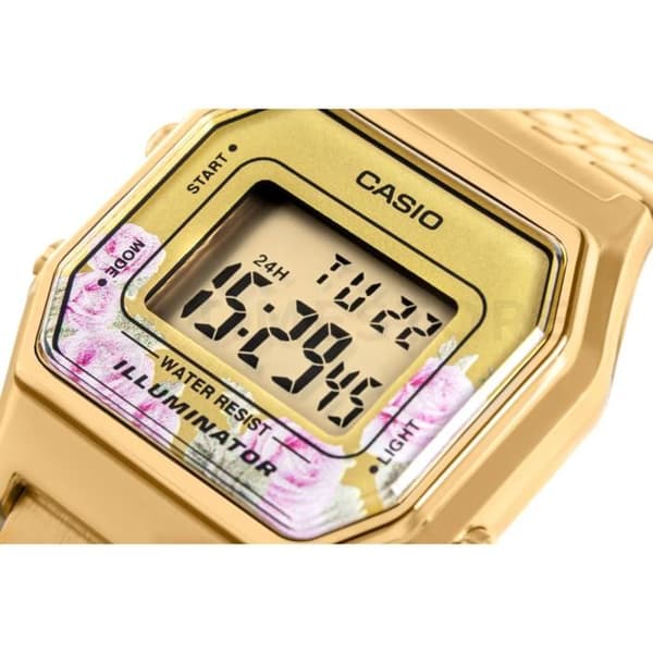 Casio LA680WGA-4C Damklocka Vintage 28.6 mm 3 ATM