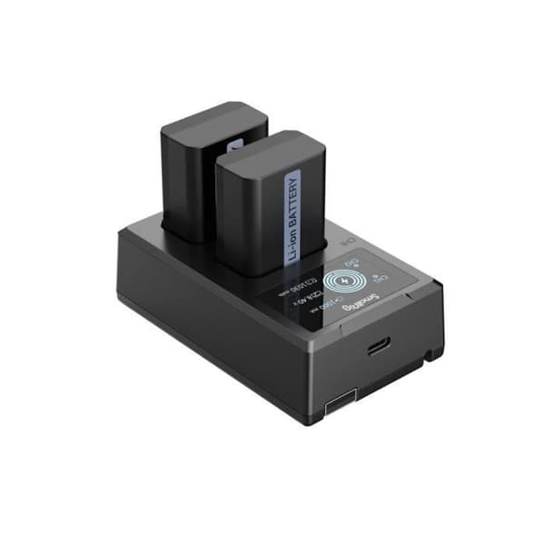 SMALLRIG 3818 BATTERILADDARE USB DIGITALKAMERABATTERI