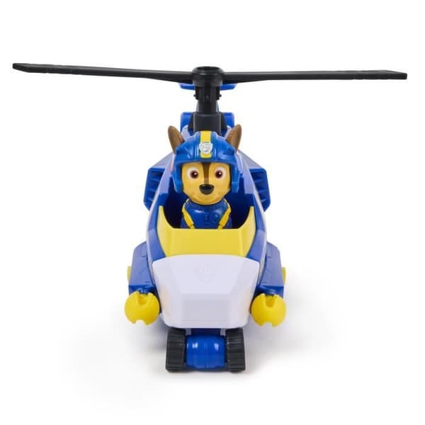 SPIN MASTERVEHIKEL + FIGUR FIGURCHASE LUFTREDNING La Pat' Patrouille