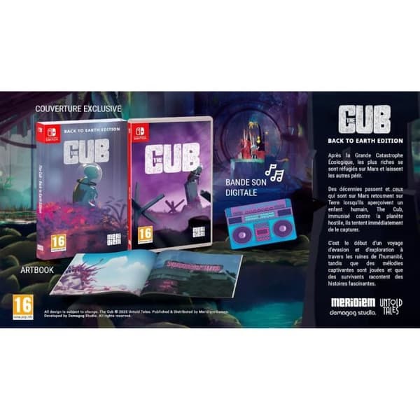 The Cub - Back To Earth Edition - Nintendo Switch-spel