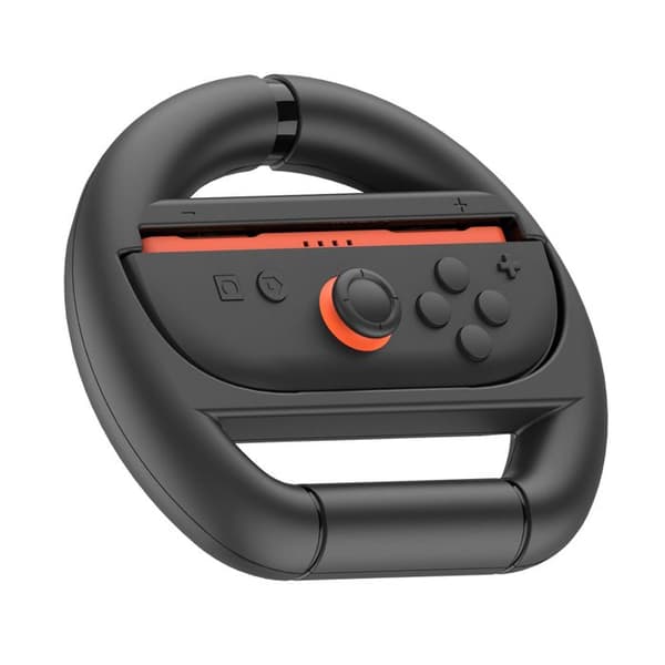 Sæt med 2 Racerstyr til Joy-Con Switch 2 Model SW2054 Ipega Sort