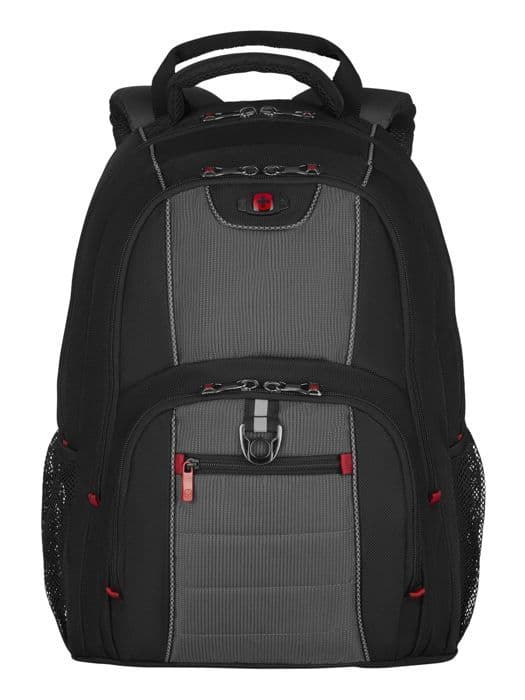 WENGER PILLAR PC-rygsæk - Sort - 16'' - Polstrede og komfortable stropper