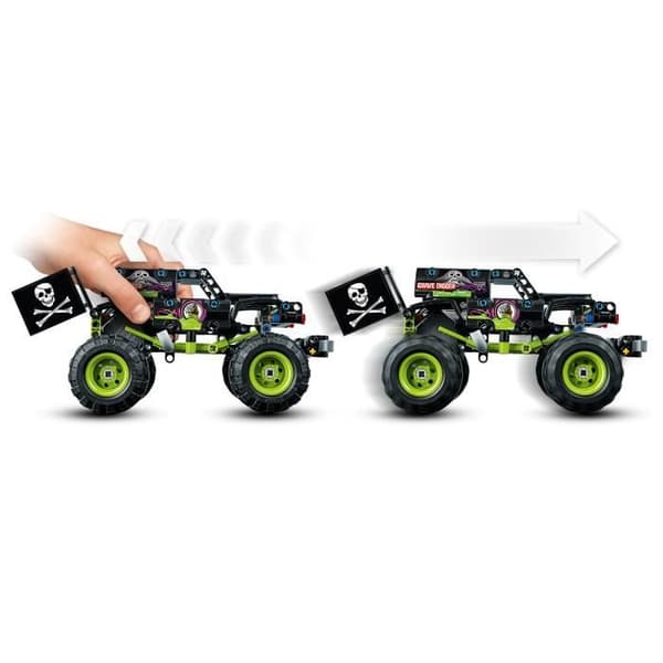 LEGO® Technic 42118 Monster Jam Grave Digger, Legetøjsbil, Buggy, Kaskadebil, 7 År