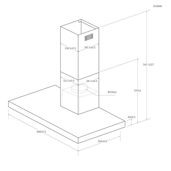 Haier Kogeplade 569 m³/h Sort - HAPY9CBS4BG