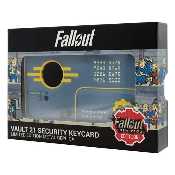 FaNaTtik - Fallout: New Vegas - Replika Vault 21 Säkerhetskort Limited Edition