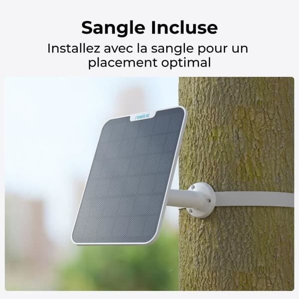 Solpanel - REOLINK - SR3 - 5,8 W - Hvid