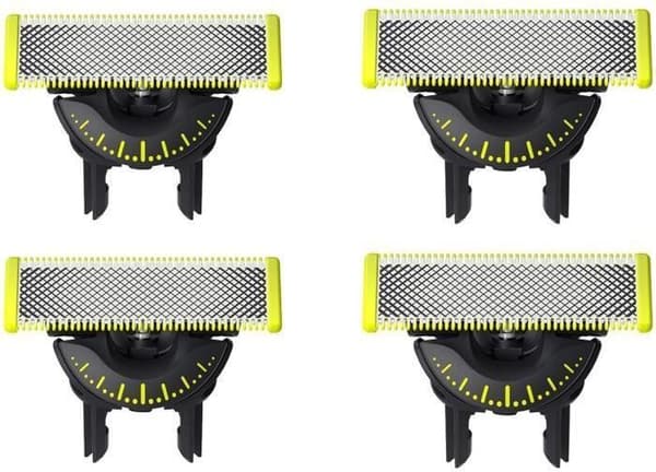 Pack med 4 reservelamper - PHILIPS - QP440/50 - Oneblade 360