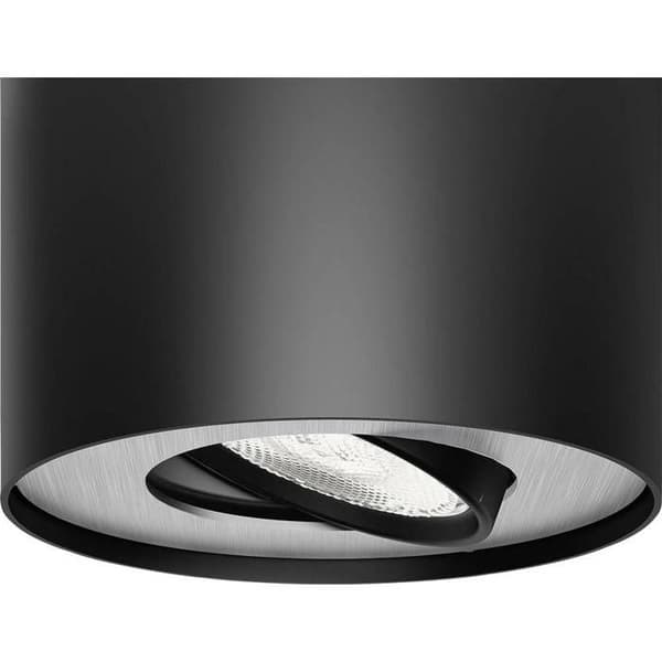 Fas LED vardagsrumsbelysning D10 cm - Svart