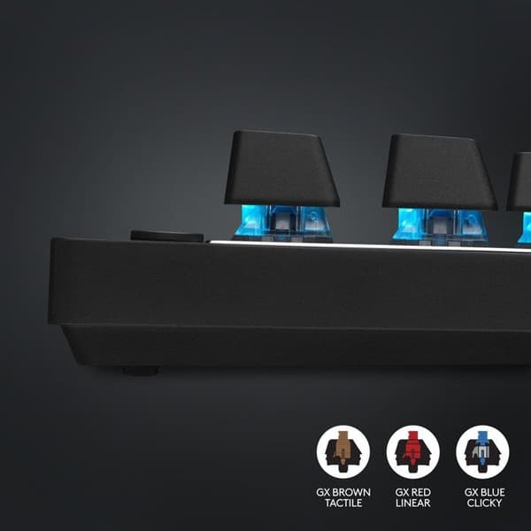 Spilklavatur - LOGITECH - G PRO X TKL - Mekanisk - Trådløs - Dynamisk baggrundsbelysning