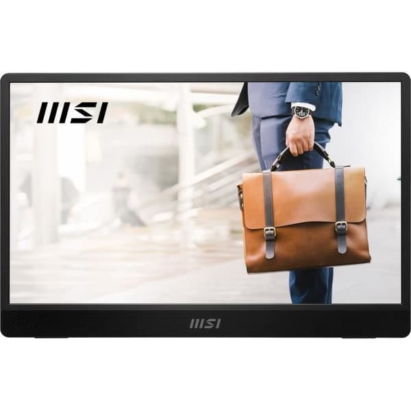 Bärbar datorskärm - MSI - 15,6" - FHD - 60Hz - IPS-panel - 4ms - PRO MP161 E2