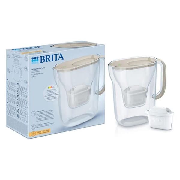 Karafele filtrerande BRITA Style Essential Sable + filterpatron MAXTRA PRO 1057794