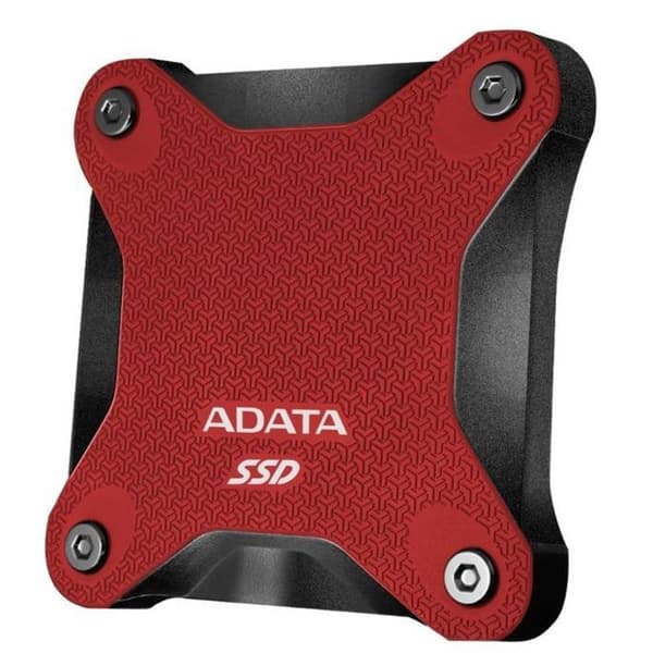 Extern SSD-hårddisk - ADATA - SD620 - 2 To - Röd - USB 3.0
