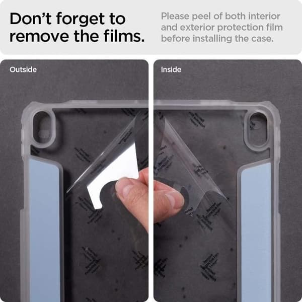 Etui designet til iPad Air 4. generation lyseblå