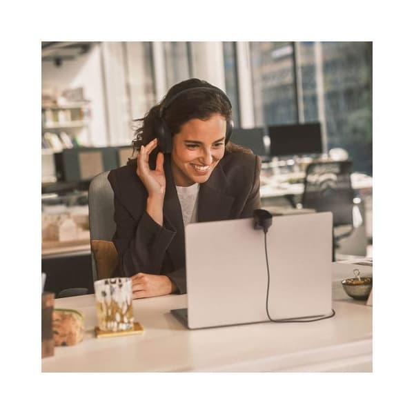Professionell headset - Jabra - Evolve3 85 MS Stereo USB-C - Adaptiv ANC - Bluetooth 5.3 Multipoint - Batteritid 25h/120h