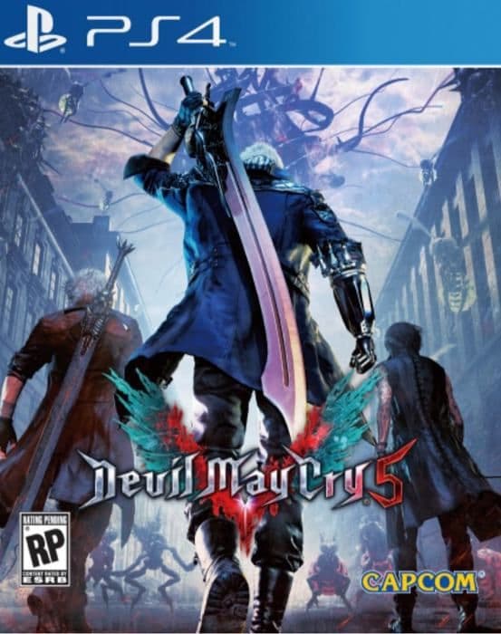 Videospel - Devil May Cry - Devil May Cry 5 - PS4 - Strid - 3 spelbara tecken