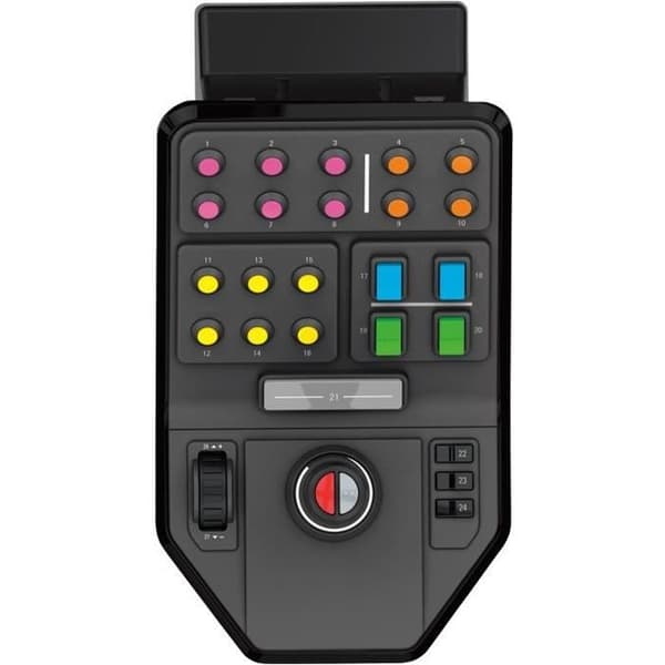 Controller - Kablet - Saitek By Logitech G - Farm Sim Køretøjs Sidepanel - Kompatibel med PC - Sort