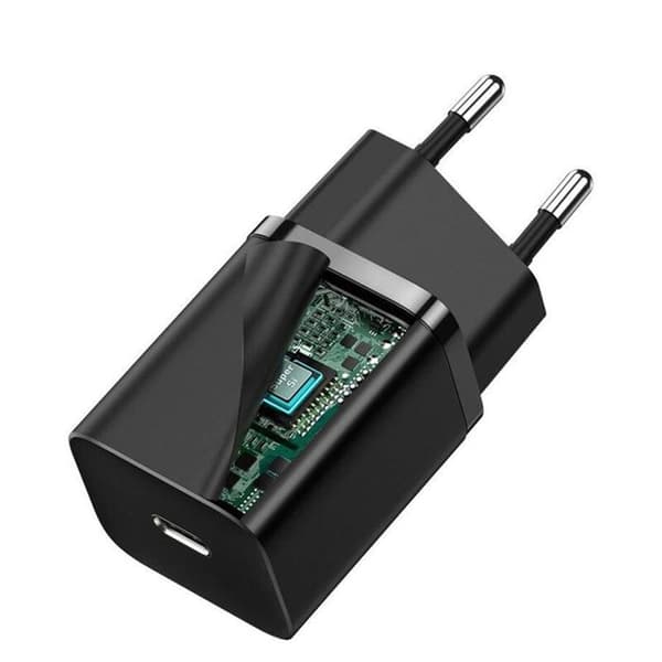Laddare - BASEUS - CCSUP Super Si - 30W - Typ-C - Snabbladdning