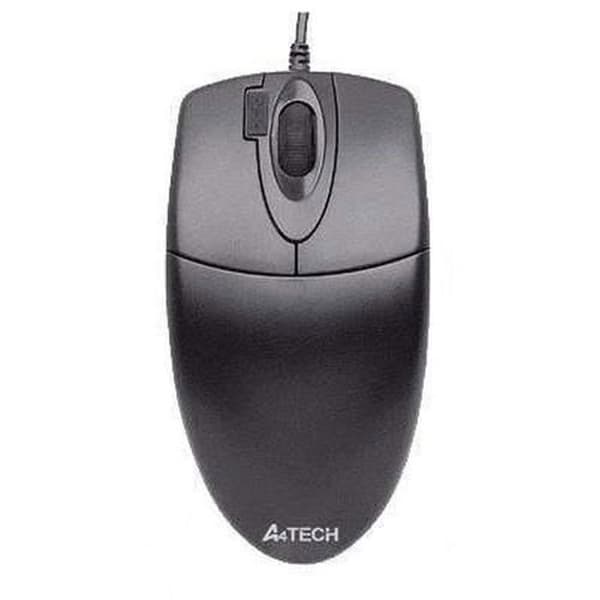 Mus - A4TECH - OP-620D - Ambidextrous - Optisk - 800 DPI - USB