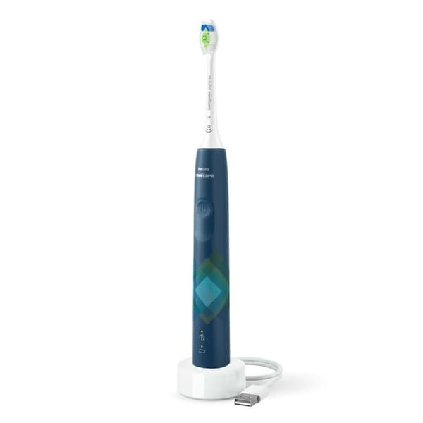 Elektrisk tandborste - Philips - Sonicare 4100 - 2 lägen - Trycksensor - Mörkblå