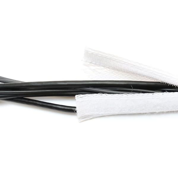 AlzaPower Velcrorem Kabelslang 2m vit