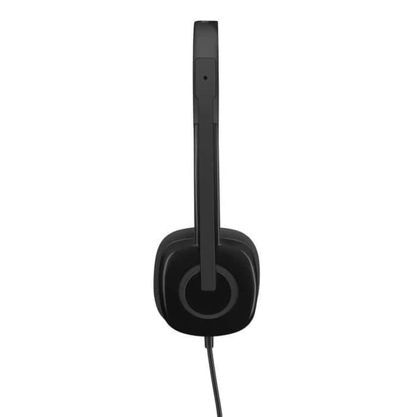 LOGITECH - H151 Stereo Headset - Sort