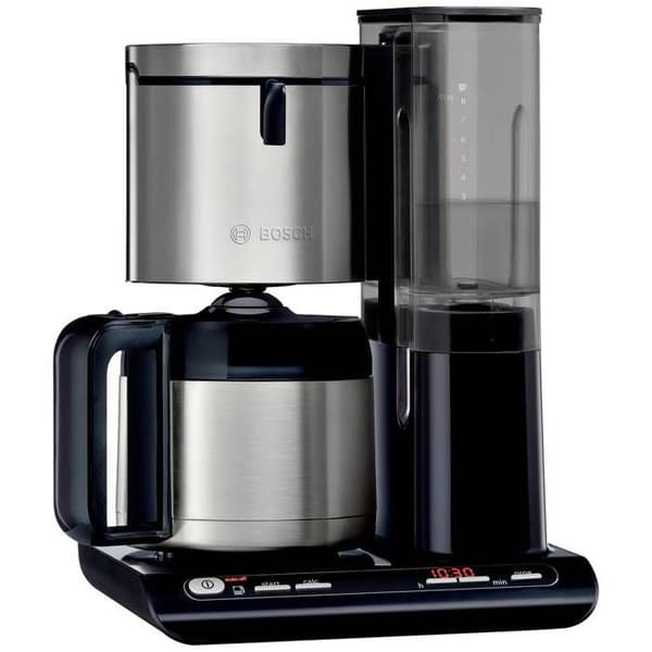 Bosch Haushalt TKA8A683 Kaffemaskine i rustfrit stål, sort Antal kopper=8 termokande