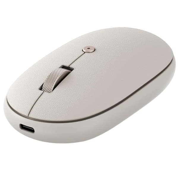 Trådlös Mus - SATECHI - OntheGo - Bluetooth - Laddningsbar - Beige