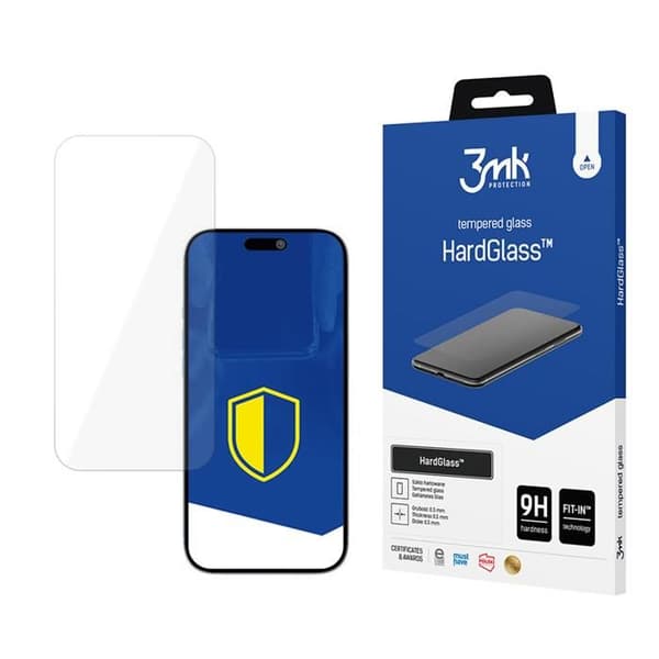 Apple iPhone 17 Air - Hård glasfodral 3mk