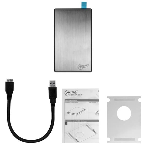 Arctic Cooling Extern Hölje 2.5" USB3.0