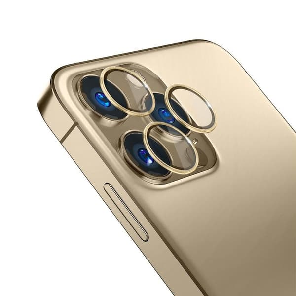Skydd för objektiv 3MK Pro Gold för iPhone 14 Pro