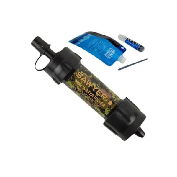 Mini Sawyer vattenfiltreringssystem - Camo