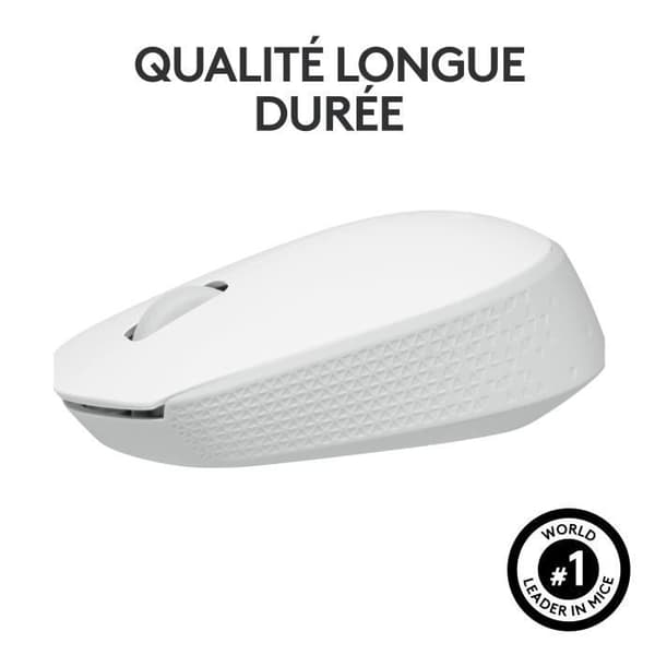 Mus - Trådlös - Logitech - M171 - Vit - Ambidextrous