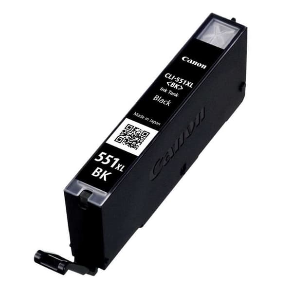 CANON CLI-551 XL sort blækpatron med høj kapacitet (CLI551XL)