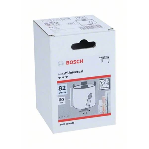 Diamantdosensenker - BOSCH - 82 mm - 4 segment - Diamant - 10 mm