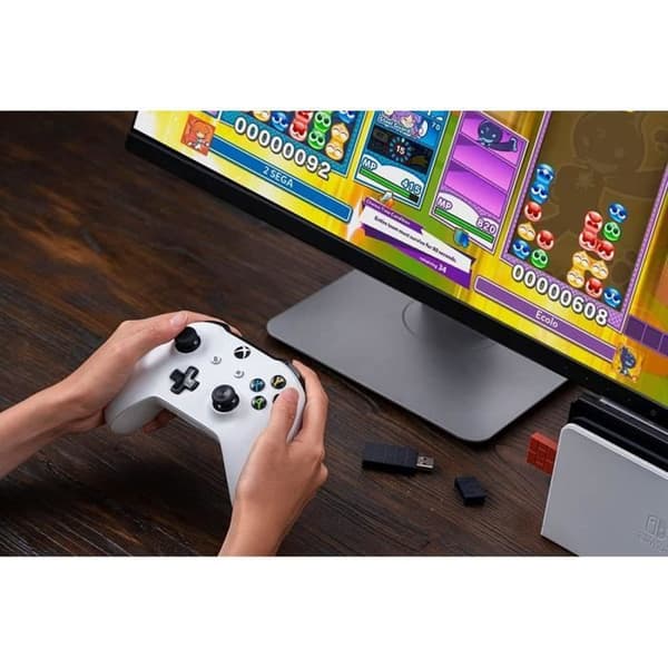 8Bitdo Trådlös USB-adapter Version 2 för Windows/Raspberry Pi/Steam Deck/Xbox/PS5/Nintendo Switch