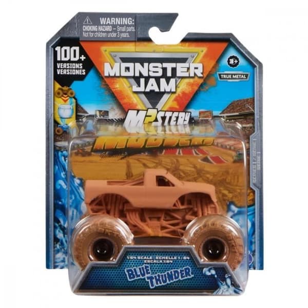 Monster Truck - SPIN MASTER - Mystery Mudders - 1:64 - Lava - Legetøj til Barn