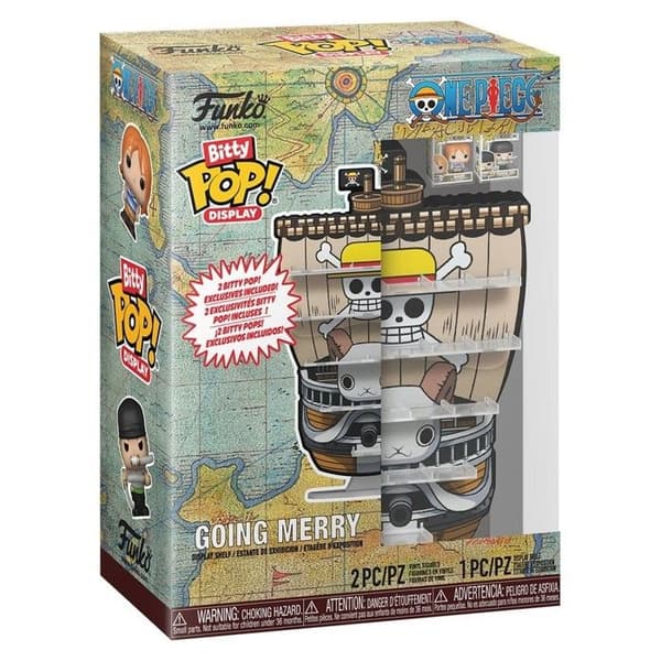Funko - One Piece - Figurer Bitty POP! Display One Piece Going Merry