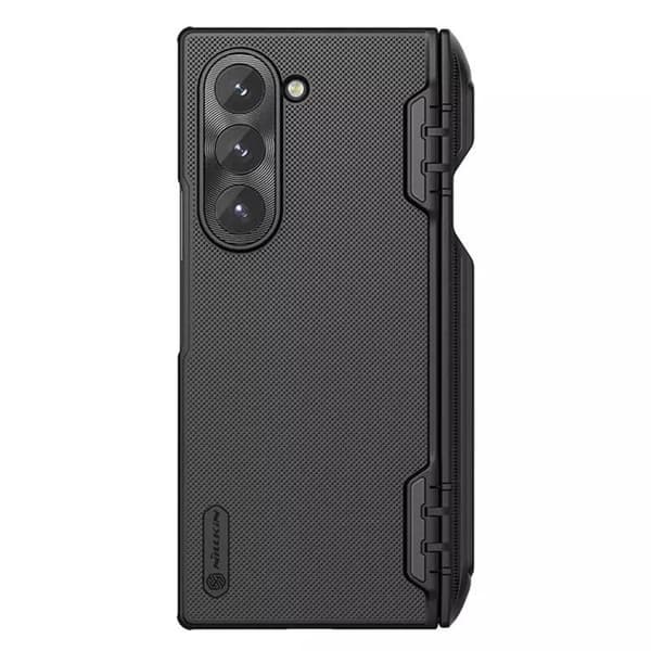 Coque - NILLKIN - Galaxy Z Fold6 - Støtte til stylus - Sort - Elegant
