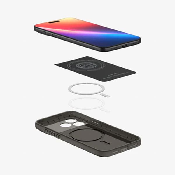 Coque Thin Fit med MagSafe til Apple iPhone 17 Pro Max - Gunmetal