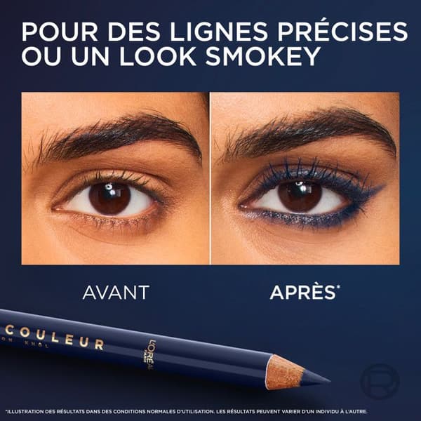 L'Oréal Paris Crayon Haute Couleur Blå Suede