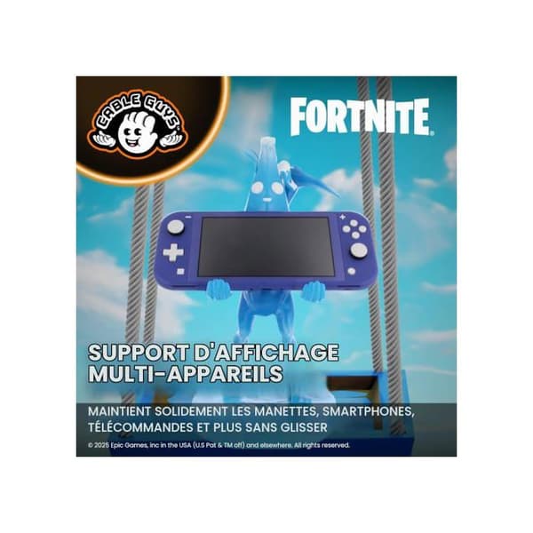 Support til controller - CABLEGUYS - Polar Peely XL - Fortnite - Gul - Kompatibel med PS5/Xbox