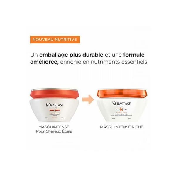 Närande vård - Masquintense - Rik - 200 ml - Torrt hår - Kvinna