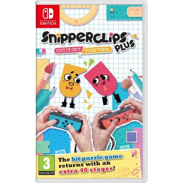 SNIPPER CLIPS PLUS: KLIP DET UD SAMMEN! (NINTENDO SWITCH) [IMPORT UK]