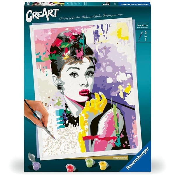 CreArt 30x40cm Audrey Hepburn