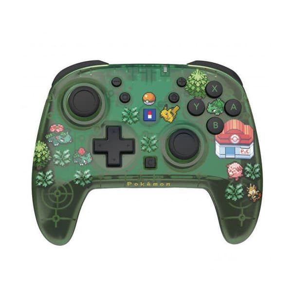 Trådløs Controller | Hori | Pokemon | Pixel Grøn - Tilbehør - SWITCH 2