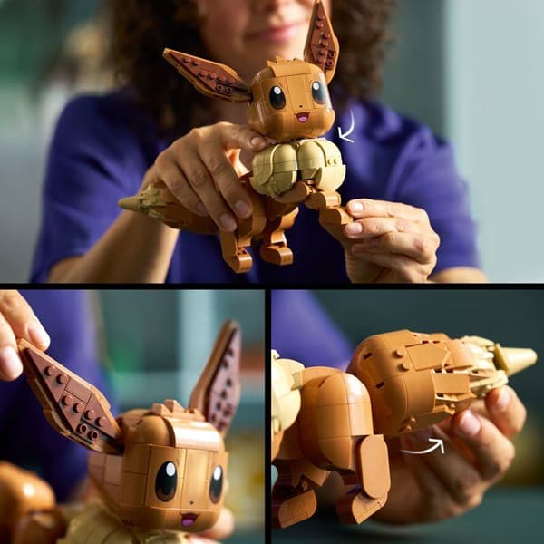 LEGO Pokémon 72151 Eevee - Samlebyggeri til Voksne - Gaveidé til Gaming