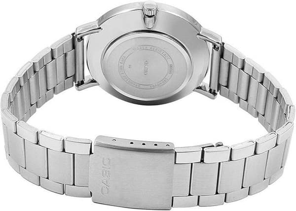 Klocka - CASIO - LTP-VT01D-1B - Kvarts - Rostfritt stål - Analog